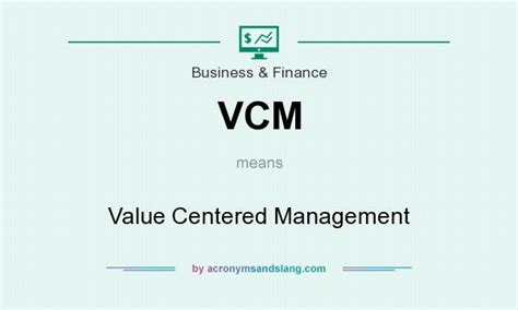 vcm meaning|what is vcm in finance.